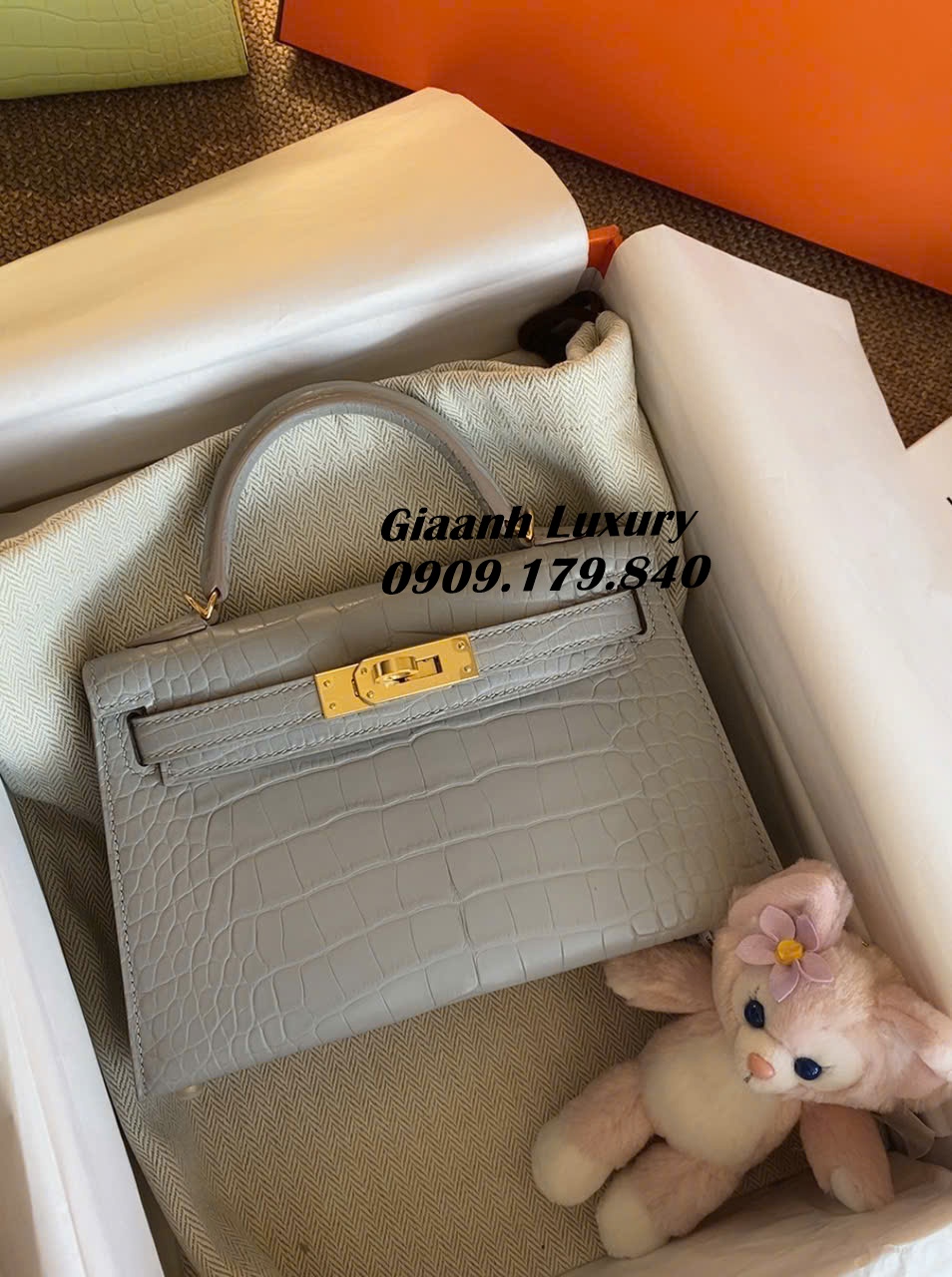 Những Màu Túi Xách Hermes Kelly Da Cá Sấu Vip