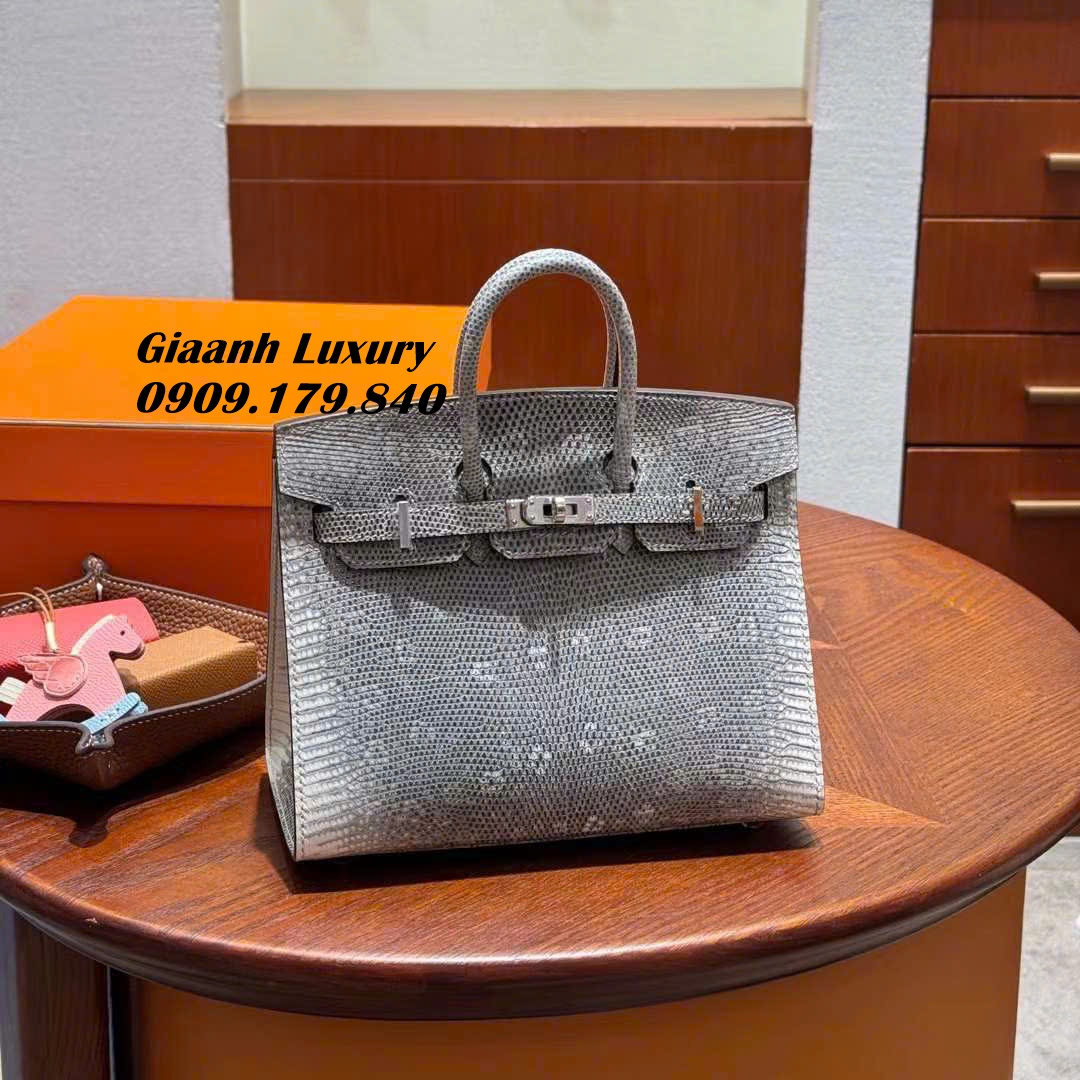 Túi Xách Hermes Birkin 20 cm Da Thằn Lằn Luxury 02