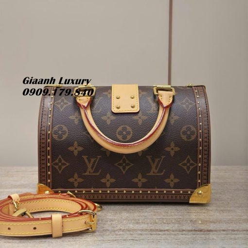 Túi LV Speedy Trunk Siêu Cấp Vip Like Auth new 2024 có quai xách