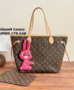 Túi LV Neverfull Thỏ Hồng Luxury Cao Cấp 01