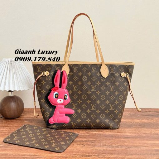 Túi LV Neverfull Thỏ Hồng Luxury Cao Cấp 01