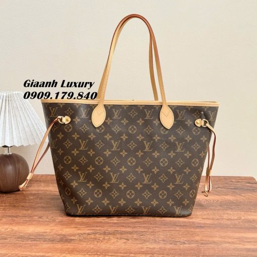 Túi LV Neverfull Thỏ Hồng Luxury Cao Cấp Monogram Chuẩn Hàng hiệu