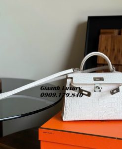 Túi Hermes Kelly Da Cá Sấu Đẹp Luxury