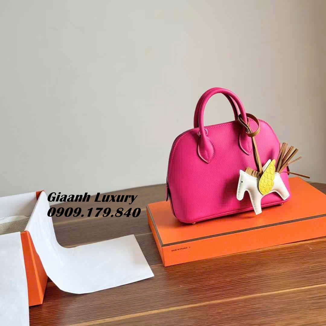 Màu Túi Xách Hermes Bolide Màu Hồng Pink 