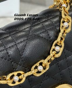 Túi Dior Caro Màu Đen vip Like Auth-D13125