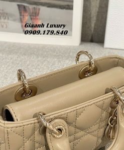 Túi Dior D Joy 16 cm Màu Cà phê Sữa Luxury vip 01