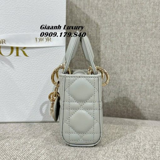 Túi Dior D Joy 16 cm Màu Xanh Nhạt Vip 02