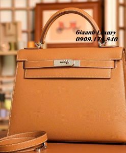 Túi Hermes Kelly Epsom 28 cm Màu Gold Vip Like Auth 01