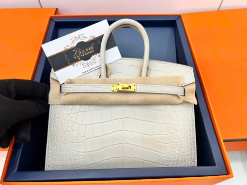 Túi Hermes Birkin 20 cm Da Cá Sấu Luxury 01