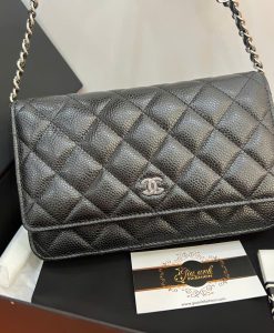 Túi Chanel Woc Wallet On Chain Silver Vip Like Auth 02