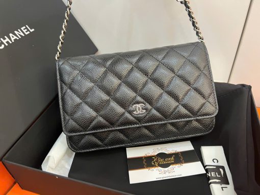 Túi Chanel Woc Wallet On Chain Silver Vip Like Auth 02