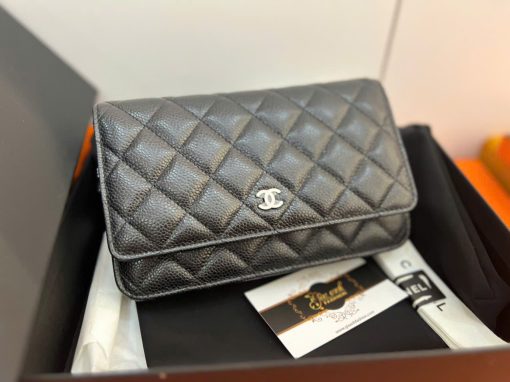 Túi Chanel Woc Wallet On Chain Silver Vip Like Auth 06