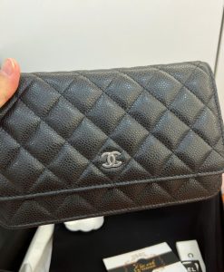 Túi Chanel Woc Wallet On Chain Silver Vip Like Auth 03