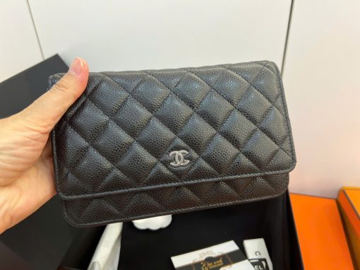 Túi Chanel Woc Wallet On Chain Silver Vip Like Auth 03