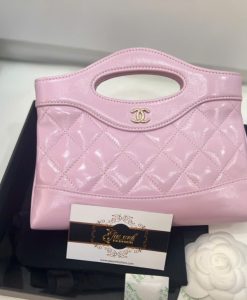 Túi Xách Chanel 31 mini Màu Tím Hàng Hiệu Luxury 01