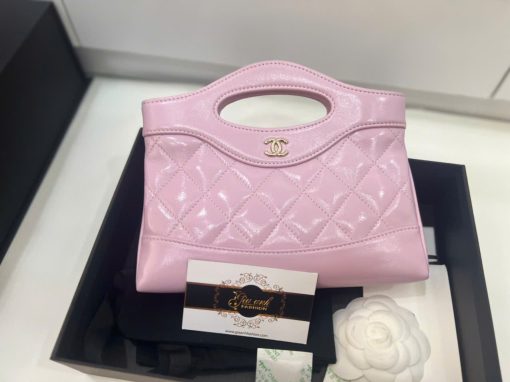 Túi Xách Chanel 31 mini Màu Tím Hàng Hiệu Luxury 01