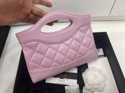 Túi Xách Chanel 31 mini Màu Tím Hàng Hiệu Luxury 03