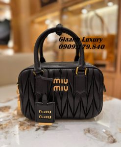 Túi Xách Miumiu Arcadie Mini Màu Đen Siêu Cấp 01