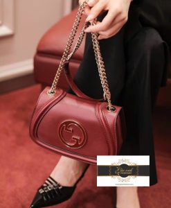 Túi Gucci BLondie Mini Màu Đỏ Siêu Cấp Vip 04