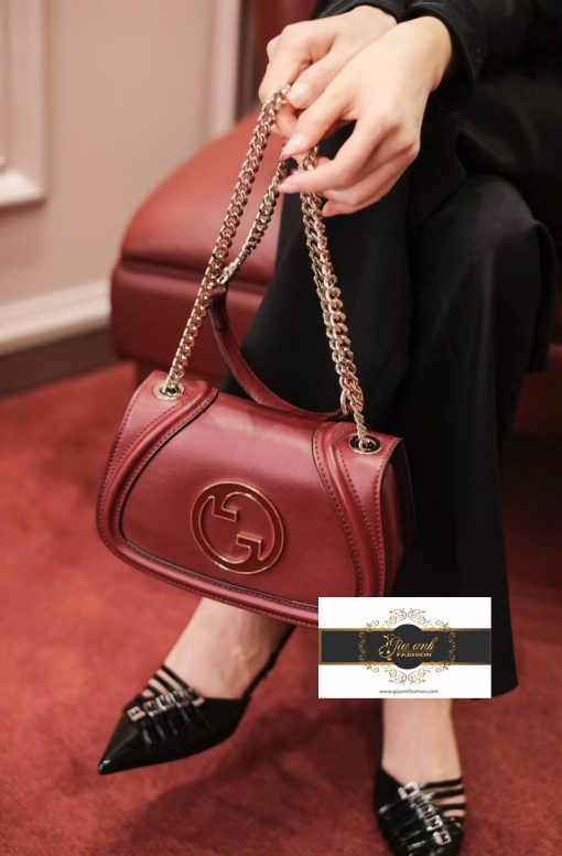 Túi Gucci BLondie Mini Màu Đỏ Siêu Cấp Vip 04