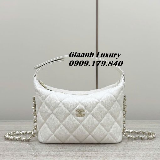 Túi Chanel Bento Box Màu Trắng Vip Like Auth 01