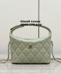 Túi Chanel Bento Box Màu Rêu Vip Like Auth 01