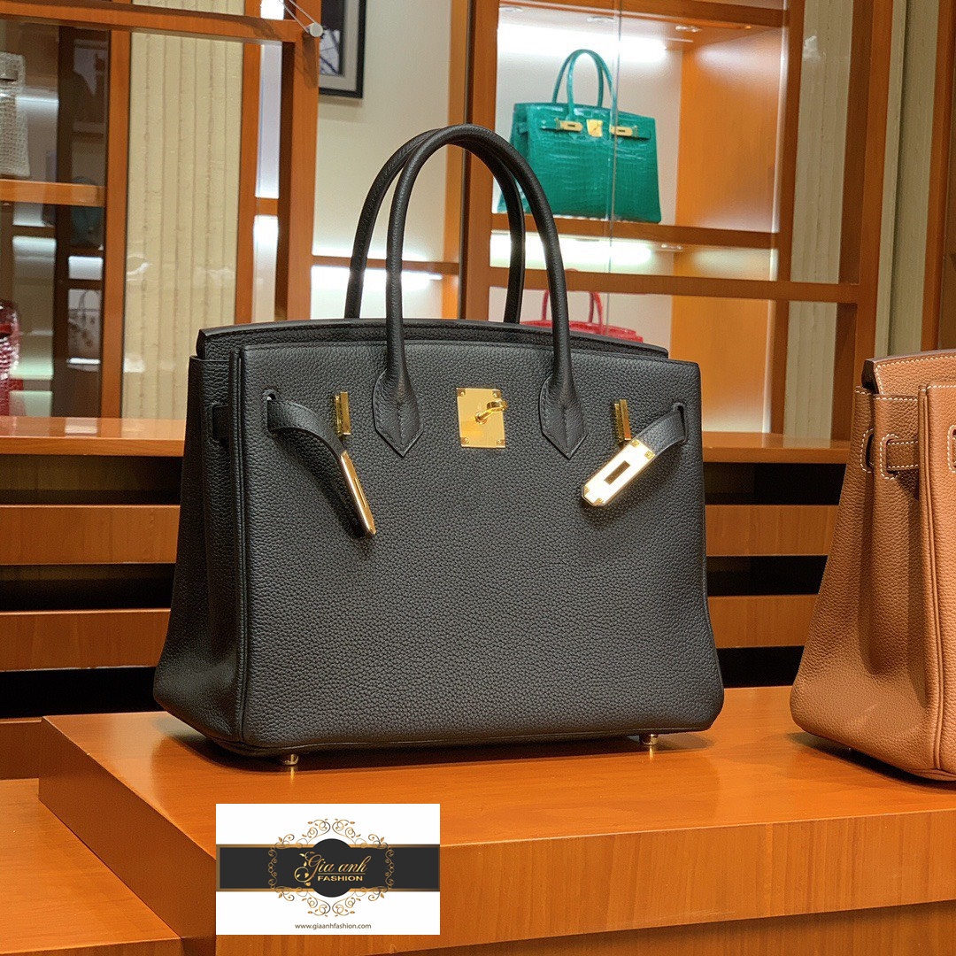 Túi Hermes Birkin Da Togo Màu Hot Nhất màu Noir