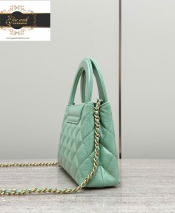 Túi Chanel Kelly Màu Xanh Siêu Cấp Vip Like Auth 01