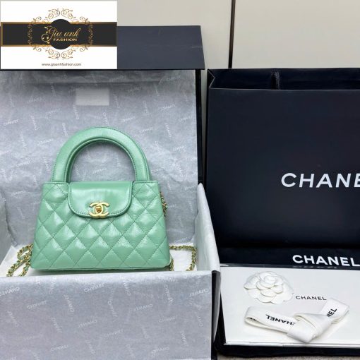 Túi Chanel Kelly Màu Xanh Siêu Cấp Vip Like Auth 03