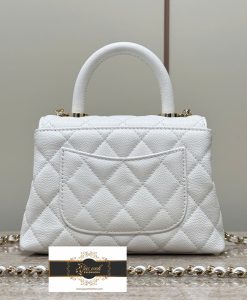 Túi Chanel coco nano mini Màu Trắng Vip Like auth 02