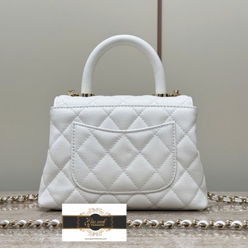 Túi Chanel coco nano mini Màu Trắng Vip Like auth 02