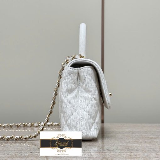 Túi Chanel coco nano mini Màu Trắng Vip Like auth