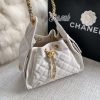 Túi Xách Chanel Hobo Da Caviar Màu Trắng Vip -3