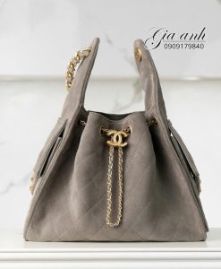 Túi Chanel Hobo 2025 Da Lộn Vip Like Auth 03