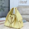 Túi Chanel Hobo Màu Vàng Size Small Like Auth 03