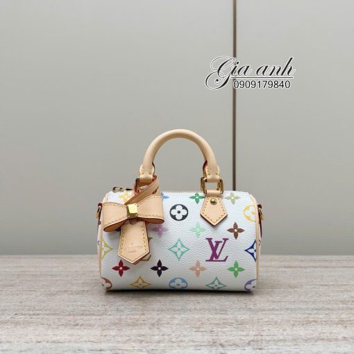 Những Mẫu Túi LV Họa Tiết Murakami New 2025 nano speedy