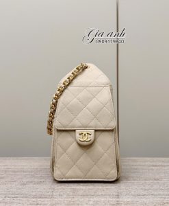 Túi Chanel Hobo Da Caviar Màu Kem Vip 02