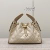 Túi Chanel Hobo Da Caviar Màu Kem Vip 01