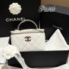 Túi Xách Chanel Vanity Vip Màu Trắng 01