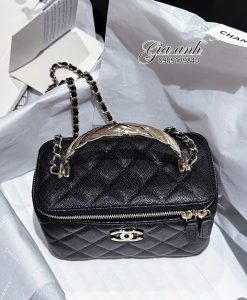 Túi Xách Chanel Vanity Vip Màu Đen 01