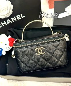 Túi Xách Chanel Vanity Vip Màu Đen 02