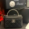 Túi Xách Chanel Vanity Vip Màu Đen 3