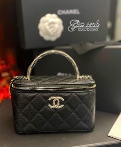 Túi Xách Chanel Vanity Vip Màu Đen 3