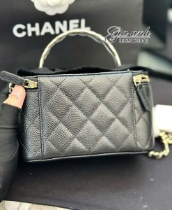 Túi Xách Chanel Vanity Vip Màu Đen-CN275