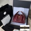 Túi Chanel Hobo size Small vip Màu Đỏ Rượu 02