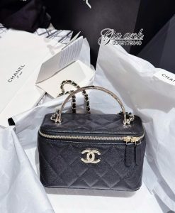 Túi Xách Chanel Vanity Vip Màu Đen 4