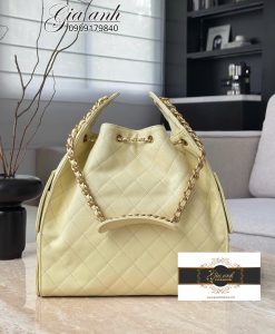 Túi Chanel Hobo Size Lớn Màu Vàng Vip 04
