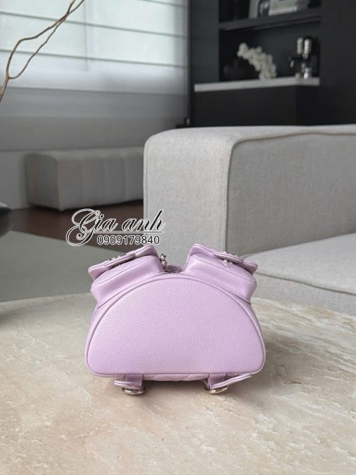 Balo Chanel Duma mini Màu Tím Vip