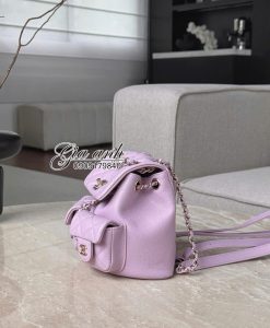 Balo Chanel Duma mini Màu Tím Vip 03