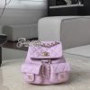 Balo Chanel Duma mini Màu Tím Vip 02